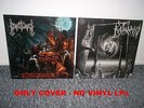 LP-Cover MOONBLOOD/DEATHSPELL OMEGA + KATHARSIS 666 - LP ONLY COVER Black Metal
