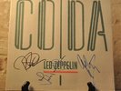 SIGNED Led Zeppelin - Coda Vinyl LP - 1982 - A0051 UK 1st Pressing - No Reserve