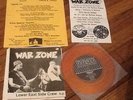 Warzone LESC ORANGE VINYL  RARE AGNOSTIC FRONT MADBALL NYHC OI YDL CRO MAGS