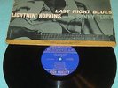 LIGHTNIN' HOPKINS WITH SONNY TERRY LAST NIGHT BLUES LP PRESTIGE BLUESVILLE 1029