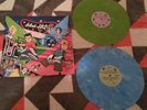 Blink 182 The Mark Tom And Travis Show Opaque Green Blue Vinyl Record LP RARE
