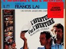FRANCIS LAI. L'AVENTURE C'EST L'AVENTURE. Con JOHNNY HALLYDAY. LP. Francia.1972.