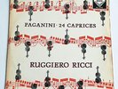 Decca SXL 2194 WBg ED1 Ruggiero Ricci Paganini 24 Caprices UK LP 2E/2E