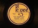 Dizzy G.w.Joe Carroll 78 SCHOOL DAYS / Kenny Clarke J.Moody GET YOU DG 3606 VG++