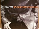 Lyle Lovett My Baby Don't Tolerate RARE double vinyl LP '03