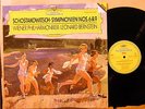 DG Digital 419 7711 Shostakovich  Symphonies #6 & #9 Bernstein 1987 NM