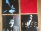 4 x LP Vinyl Falco (Junge Römer, Emotional, Einzelhaft, Falco 3)