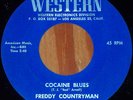 Freddy Countryman-Cocaine Blues Western 106 45 rockabilly HEAR