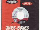 RARE JUKE BOX VOGUE JOHNNY HALLYDAY