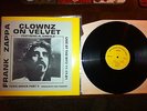 Frank Zappa Al Dimeola Live Ritz RARE VINYL Clownz on Velvet record w/ STICKERS