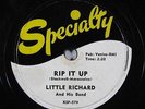 R&B 78 LITTLE RICHARD Rip It Up / Ready Teddy on Specialty