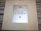 3LP ARCHIV PRODUKTION STEREO SAPM 198356/58 BACH CELLO SOLO SUITES P. FOURNIER