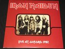 IRON MAIDEN-LIVE AT OXFORD 1982 LIM TO 73/100 WW RED/BLUE LPS NWOBHM IRON MAIDEN