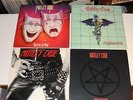 4x Motley Crue LP's:Dr.Feelgood,Shout at Devil,Too Fast for Love,Theatre of Pain
