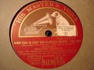 JAZZ MARLENE DIETRICH Nimm Dich In Acht Vor Blonden Frauen Blue Angel HMV 1770