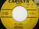 Private Press Garage Surf CONNECTICUT VIBRATIONS It's Love & Go-Go 45 on Carolyn
