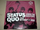 STATUS QUO - DOWN THE DUSTPIPE - 45 RARE NORWAY PS PSYCH GARAGE LISTEN