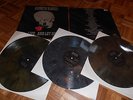 RARE 3 LP Box,GUNS N`ROSES Live and let die Swingin Pig Splatter Vinyl