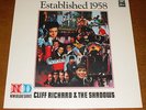 Cliff Richard & the Shadows Est. 1958 Japan red wax LP OP-8568