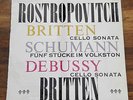 Decca SXL 2298 - Britten & Debussy: Cello Sonatas / Rostropovich - Wideband ED3