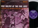 Eric Dolphy At The Five Spot Vol.1 Purple Lbl New Jazz Original Mono RVG NMint