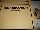TEST RECORD 3 DYNAMICS LP 1984 OPUS 3 SWEDEN