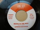 Funk Disco 45 SUPERIOR ELEVATION Superior Funk / Music is the Way LAKE CITY Hear