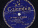 292dc.  Jane Bathori - Les Sorees de Petrograd, parts 1 & 2 (Milhaud)-Col D15135