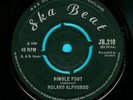 ROLAND ALPHONSO - NIMBLE FOOT - SKA BEAT Ska Popcorn 7