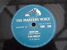 ELVIS PRESLEY HOUND DOG / DON'T BE CRUEL RARE 78 RPM RECORD HMV POP.249