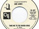 BOB JAMES - Take me to the Mardi Gras CLASSIC BREAKS TOP RARE ITALIAN ONLY JB 45