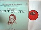 FESTIVAL QUARTET - SCHUBERT -TROUT QUINTET-RCA LIVING STEREO LP LSC-2147 - NM