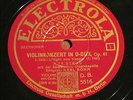 6 x 78 RPM MAX STRUB - BEETHOVEN Violin Conc. KARL BOHM - ORIG ELECTROLA GERMANY