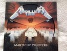 METALLICA - MASTER OF PUPPETS - RARE PICTURE PIC DISC VINYL LP WITH COVER V RARE