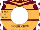 FENTION ROBINSON   Tennessee Woman 1961 Blues 45 Original US Duke 329 - Hear It