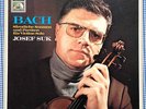 JOSEF SUK   Bach Solo Violin  ORIG HMV/EMI  Germany-1960s 3-LPs MINT