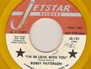 Northern Soul Xover 45 BOBBY PATTERSON I'm in love with you JETSTAR Dj Hear