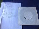 ECHO & THE BUNNYMEN rare UK1981 UNRELEASED EP - TEST PRESSING / NEW WAVE /NM 