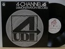 UD-4 4ch Stereo Demonstration Record Quad Japan Promo LP