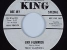 R&B Popcorn Soul 45 TEDDY HUMPHRIES Firm Foundation KING HEAR