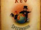 REO SPEEDWAGON - THE EARTH, A SMALL MAN, HIS DOG & A CHICKEN RARE 1990 LP - NM