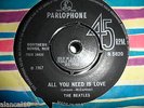 THE BEATLES.ALL YOU NEED IS LOVE.PARLOPHONE 7