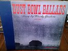 Woody Guthrie - Dust Bowl Ballads Vol. 1  - 3x 78rpm Set SUPER CLEAN Alan Lomax