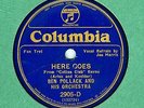 Ben Pollack Columbia 2905-D Blue Wax E- Condition