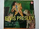 ELVIS PRESLEY - Hound dog Top Rare SPAIN 1958 P/S 45 Unique cover