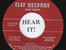 JAZZ 45 Billie Holiday (Clef 89064) Tenderly/Stormy Weather     VG++/MINT MINUS