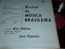Recital de Musica Brasileira Ribeiro Siqueira Vinyl LP SINTER SLP-1506 BRAZIL