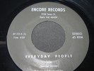 EVERYDAY PEOPLE LIFE /SLIPPING INTO DARKNESS ENCORE BP-315  GARY INDIANA  FUNK