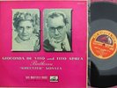 Gioconda De Vito:Beethoven Kreutzer Sonata:Rare HMV OALP 1319:Orig Red/Gold 
