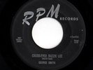 R&B Jump Blues 45 GEORGE SMITH Cross-Eyed Suzzie Lee/Love Life RPM HEAR
